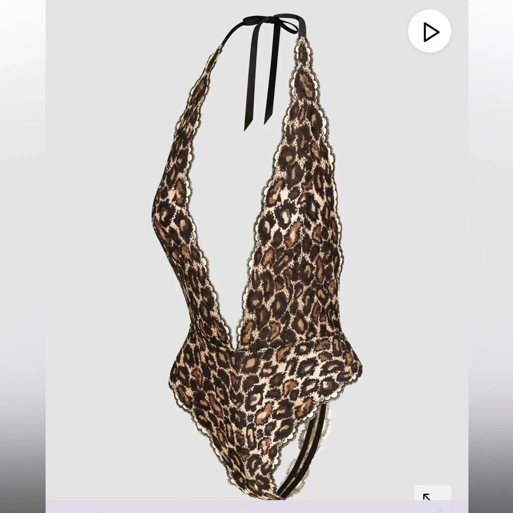 NEW IN PACKAGING Savage x Fenty On the Prowl Lace Teddy - Picture 1 of 8